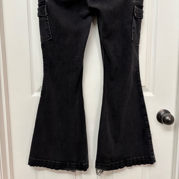 Black Vintage Flare Jeans | Hollister 9/8S - Picture 9 of 10